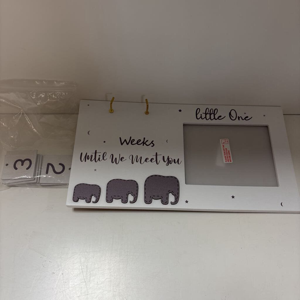 Sonogram Countdown Frame