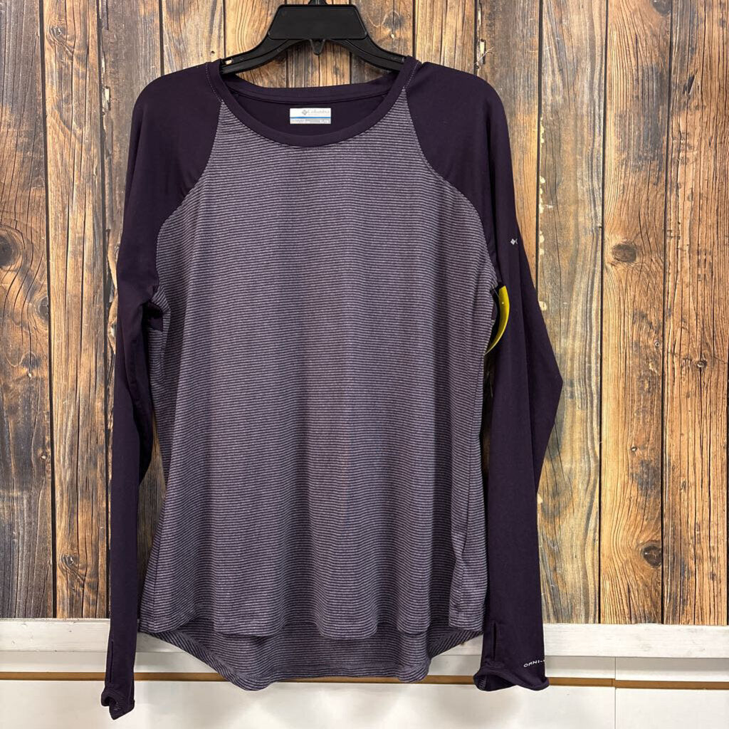 Columbia Purple Shirt, Women's XL