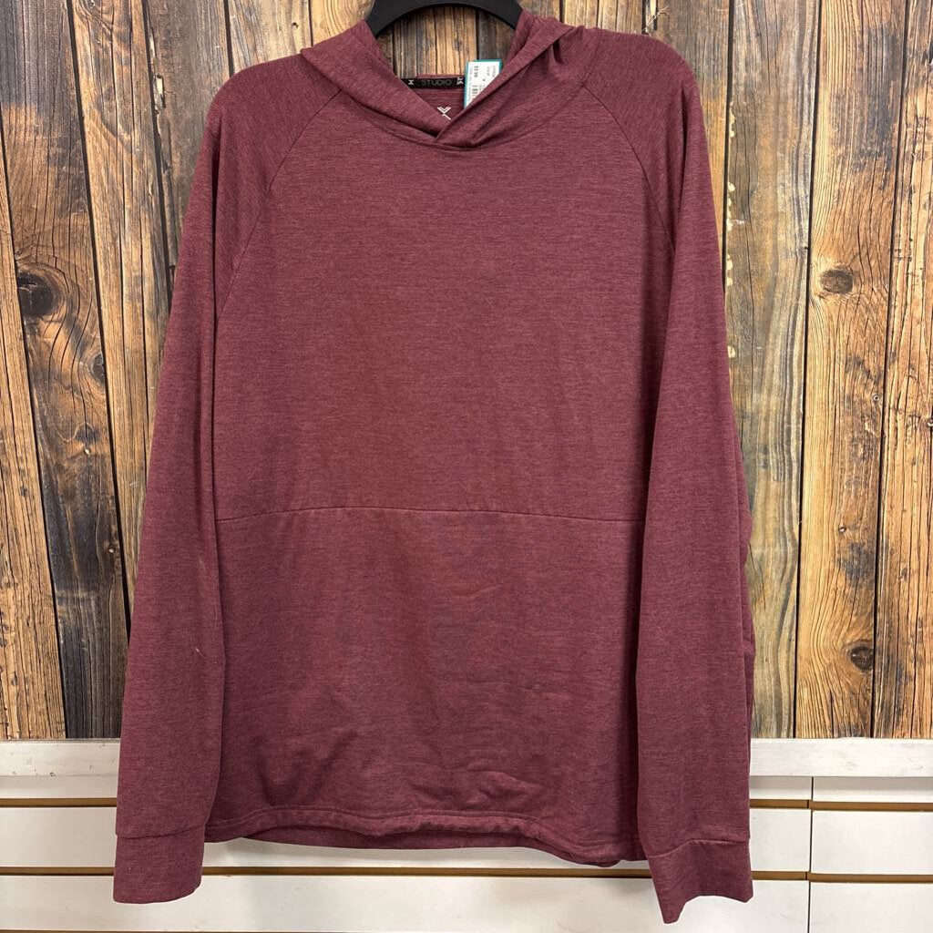 Xersion Quick Dry Hooded Shirt, Women's L