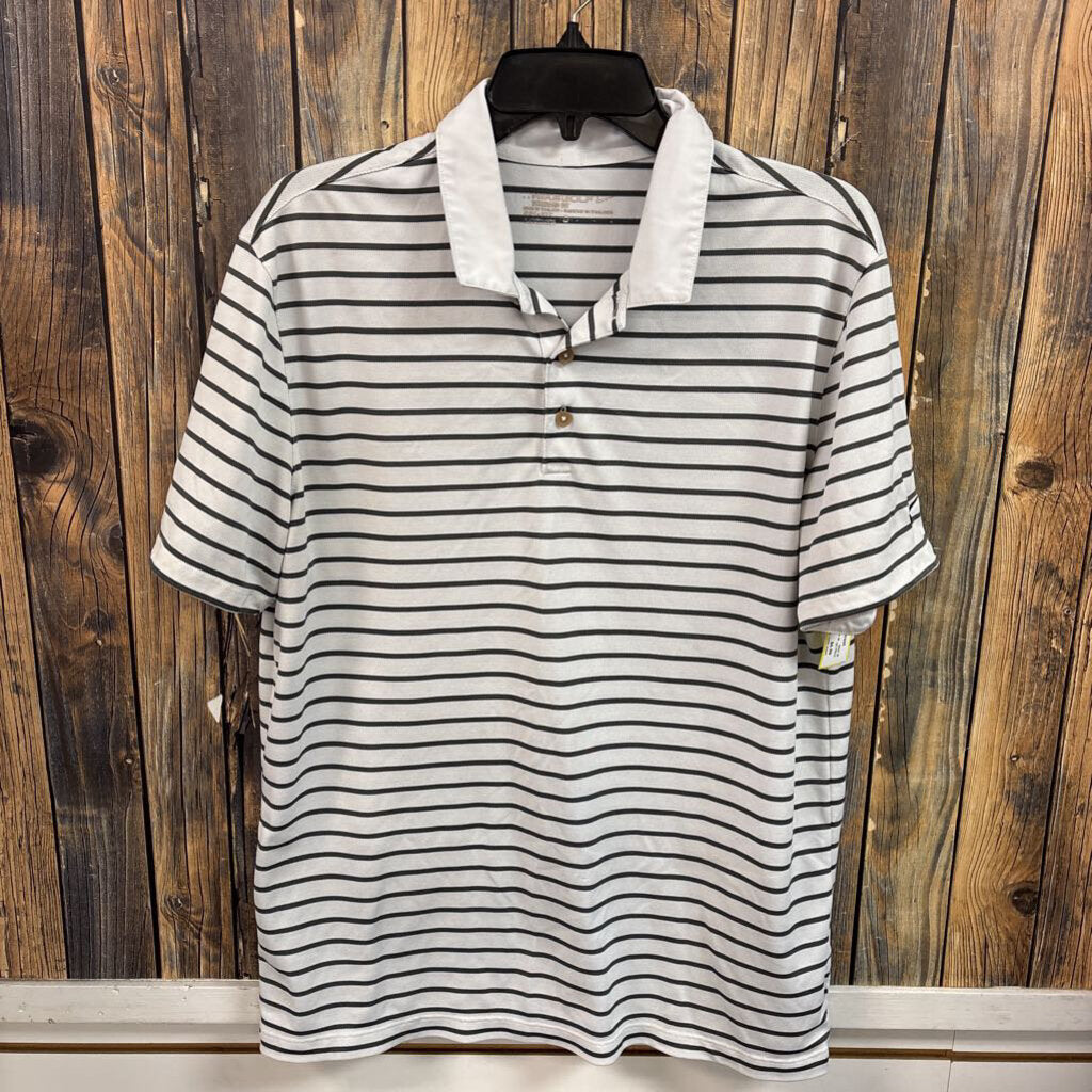 Nike Golf White Polo, Mens M