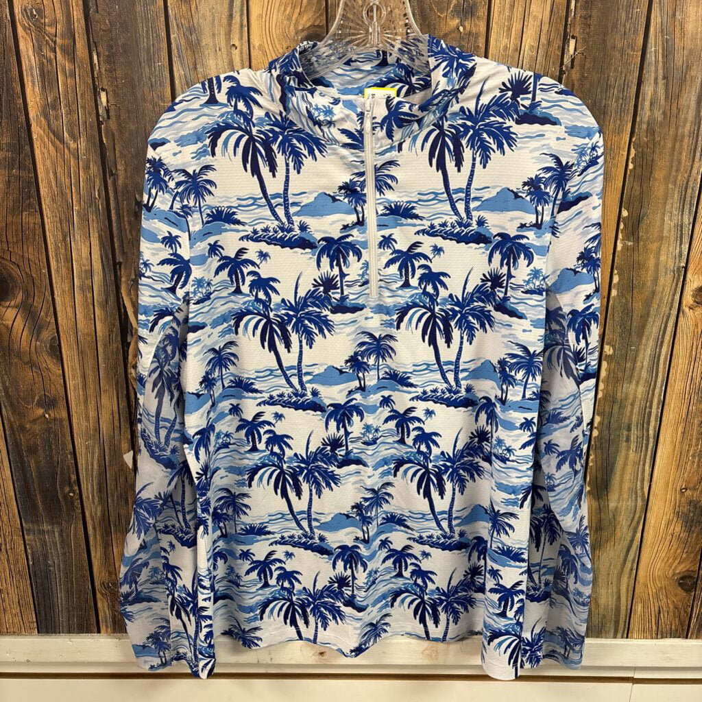 Palm Tree Sun Shirt, Women's L