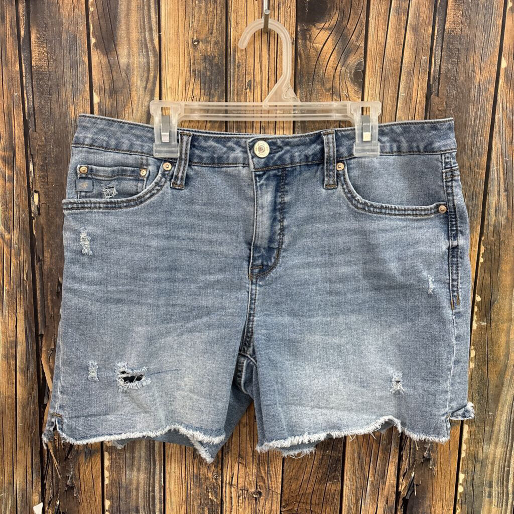 Seven Brand Light Jean Shorts, Women's 8