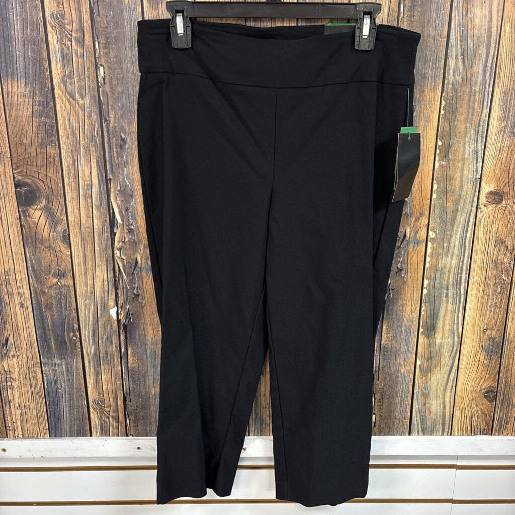 Black Capris, NWT Petite Crop Women's 12P