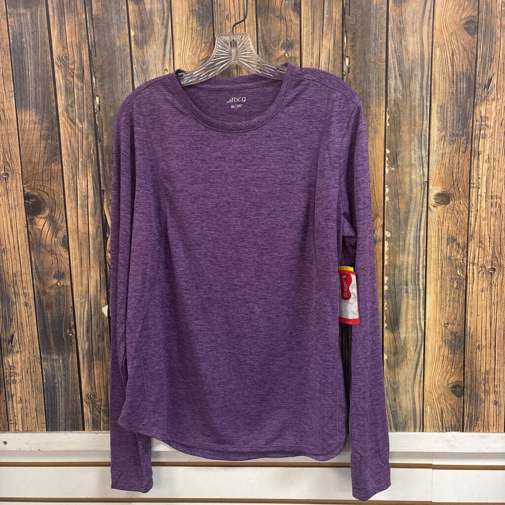 NWT BCG Purple Top, Womens XL