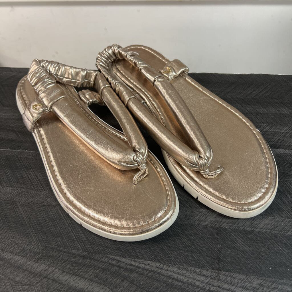 Metallic Sandals, Womens 9