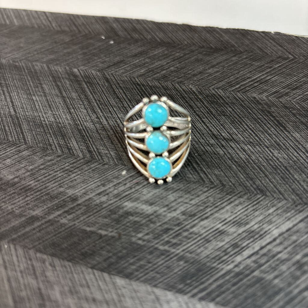 Sterling Silver 925 Turquoise Ring