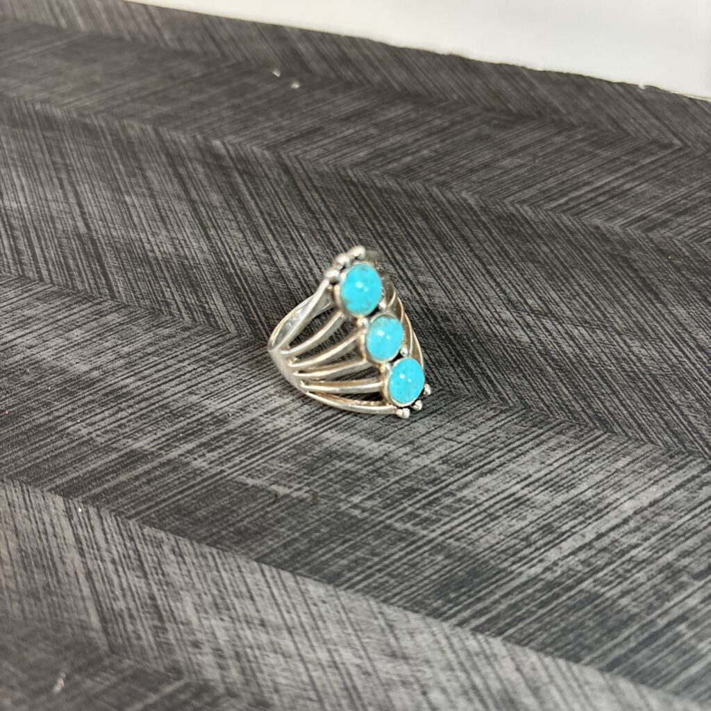 Sterling Silver 925 Turquoise Ring