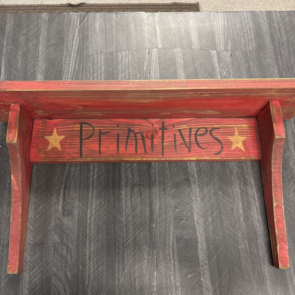 Primitives Wooden Shelf - NO SHIP - 24x6