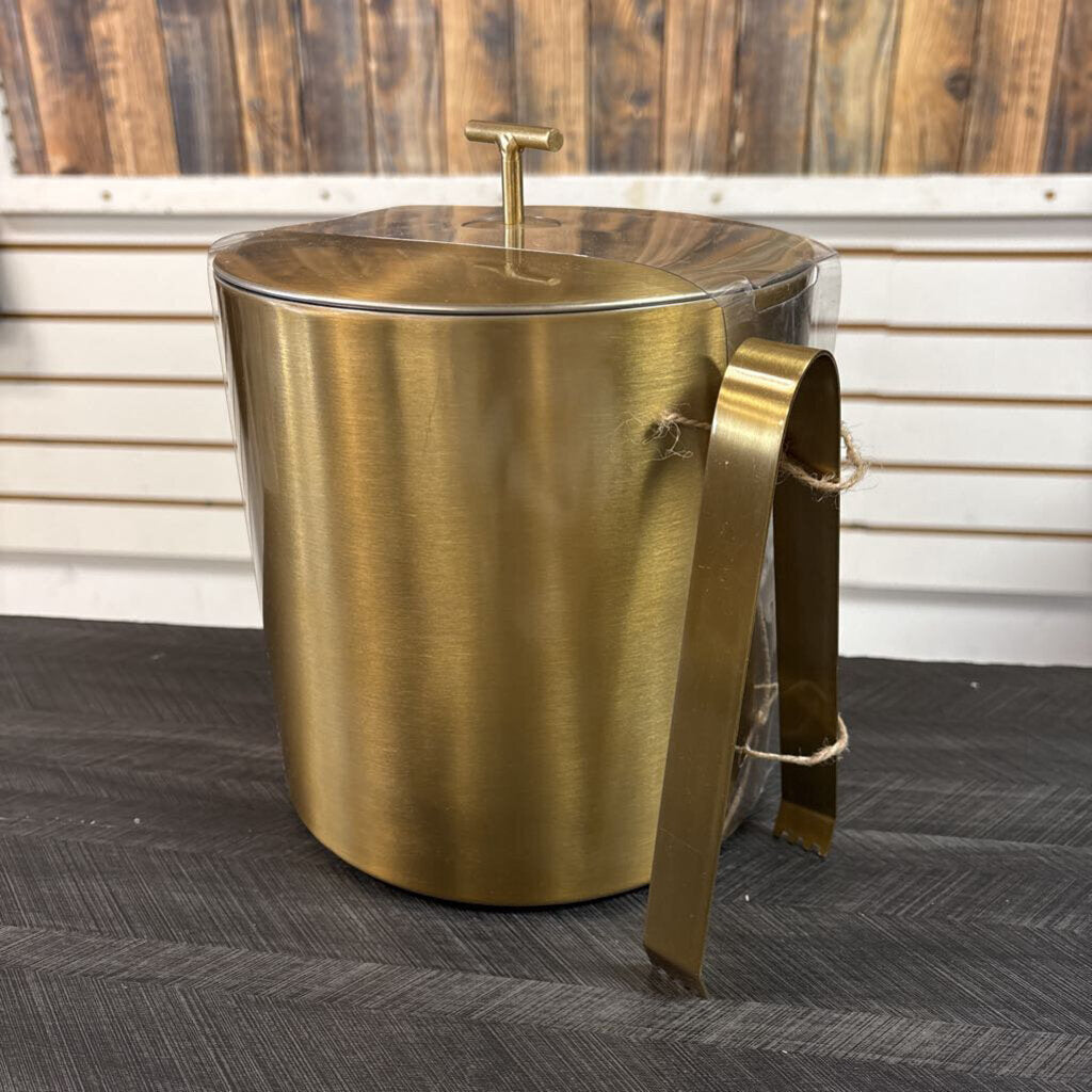 Ice Bucket w/ Tongs - 7x8 - NO SHIP (1)