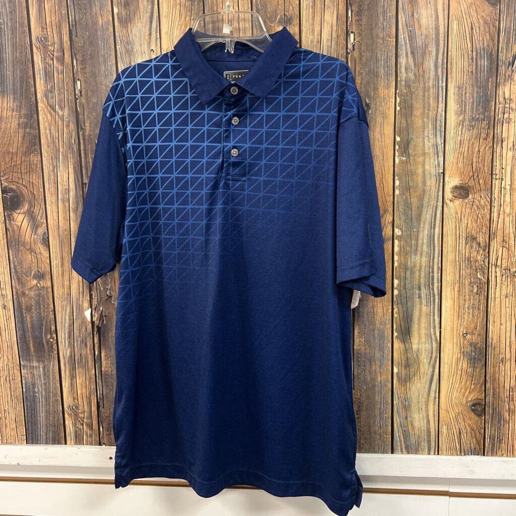 PGA Tour Blue Polo, Mens M