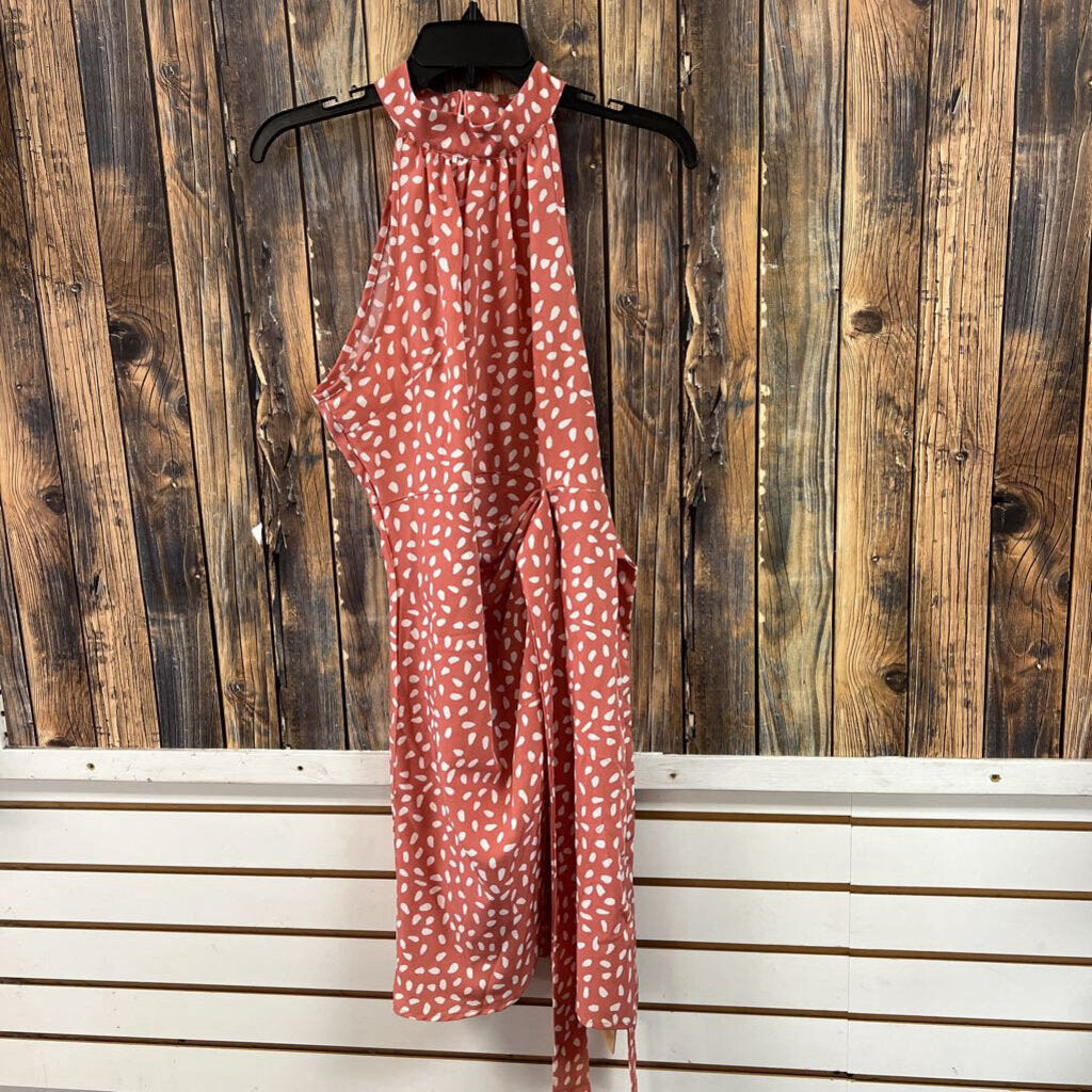 Soft Pink/White Dress, Womens M