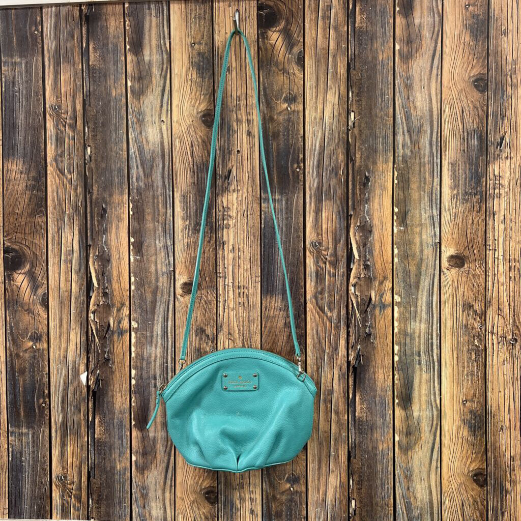 Kate Spade Robin Egg Blue Purse w/ Storybook Lining