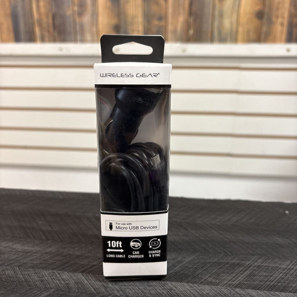 Micro USB Car Charger (10ft)