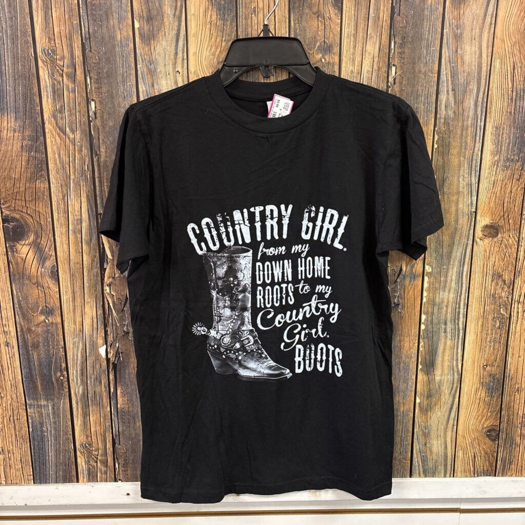 Black Country Tee, Womens S