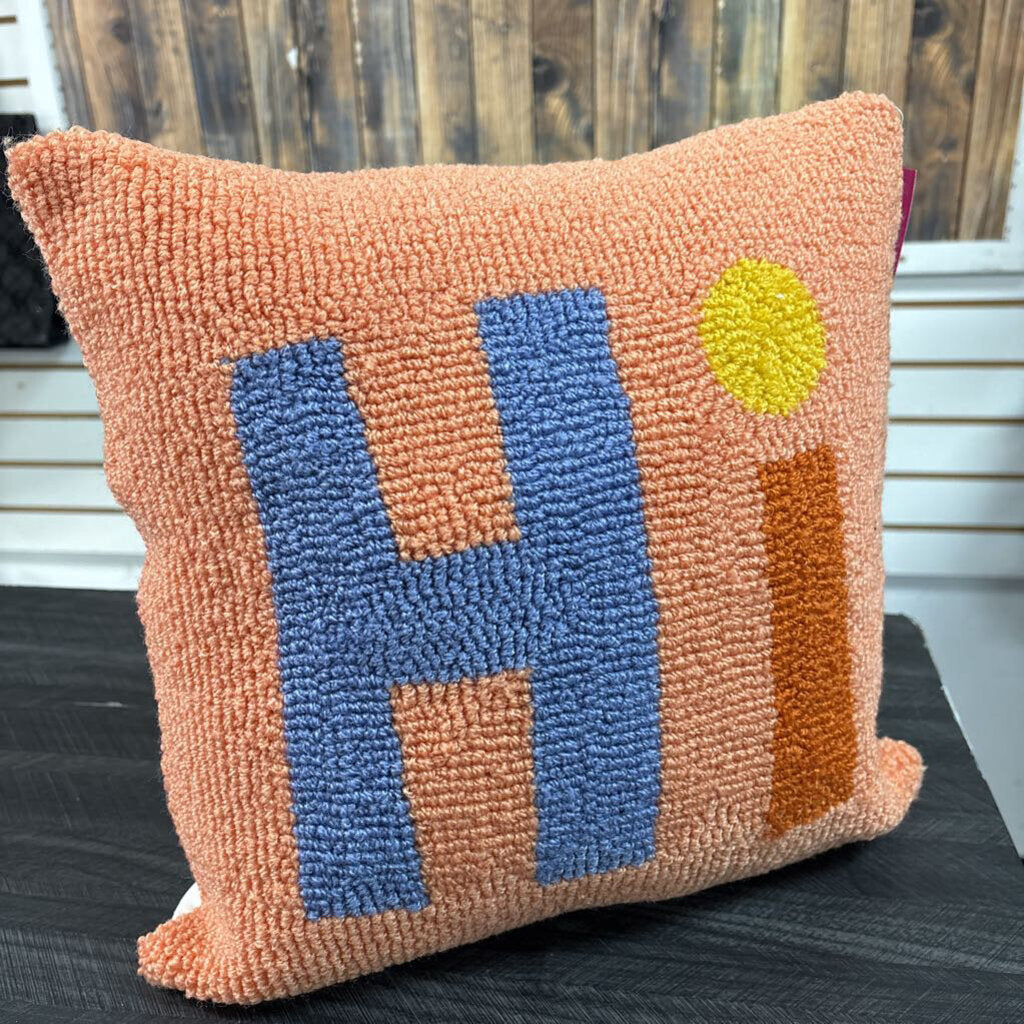 Hi Pillow 12x12in, No Shipping