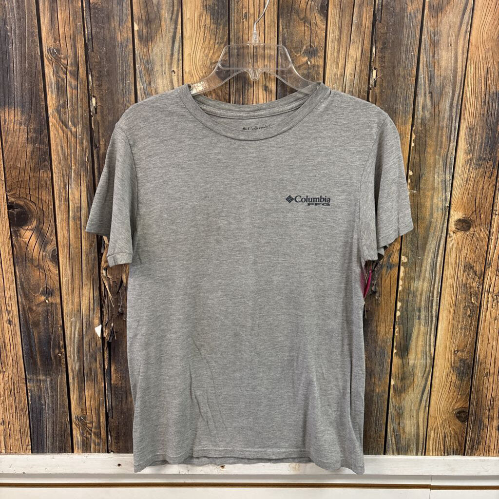 Columbnia Grey PFG Tee, Mens S