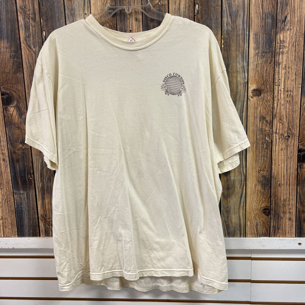 Disco Cowboy Tee, Womens 2X