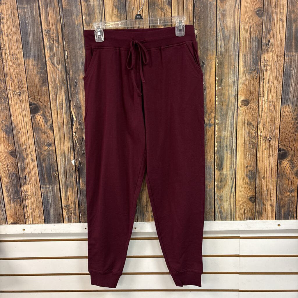 Zenana Maroon Sweatpants, NWT Women's M