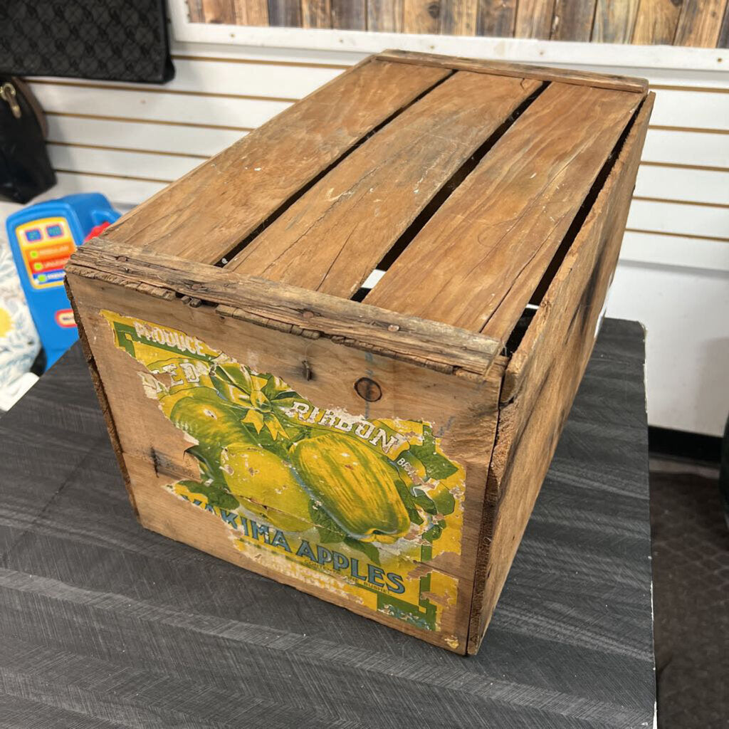 Vintage Wooden Crate - 19x12x10 - NO SHIP