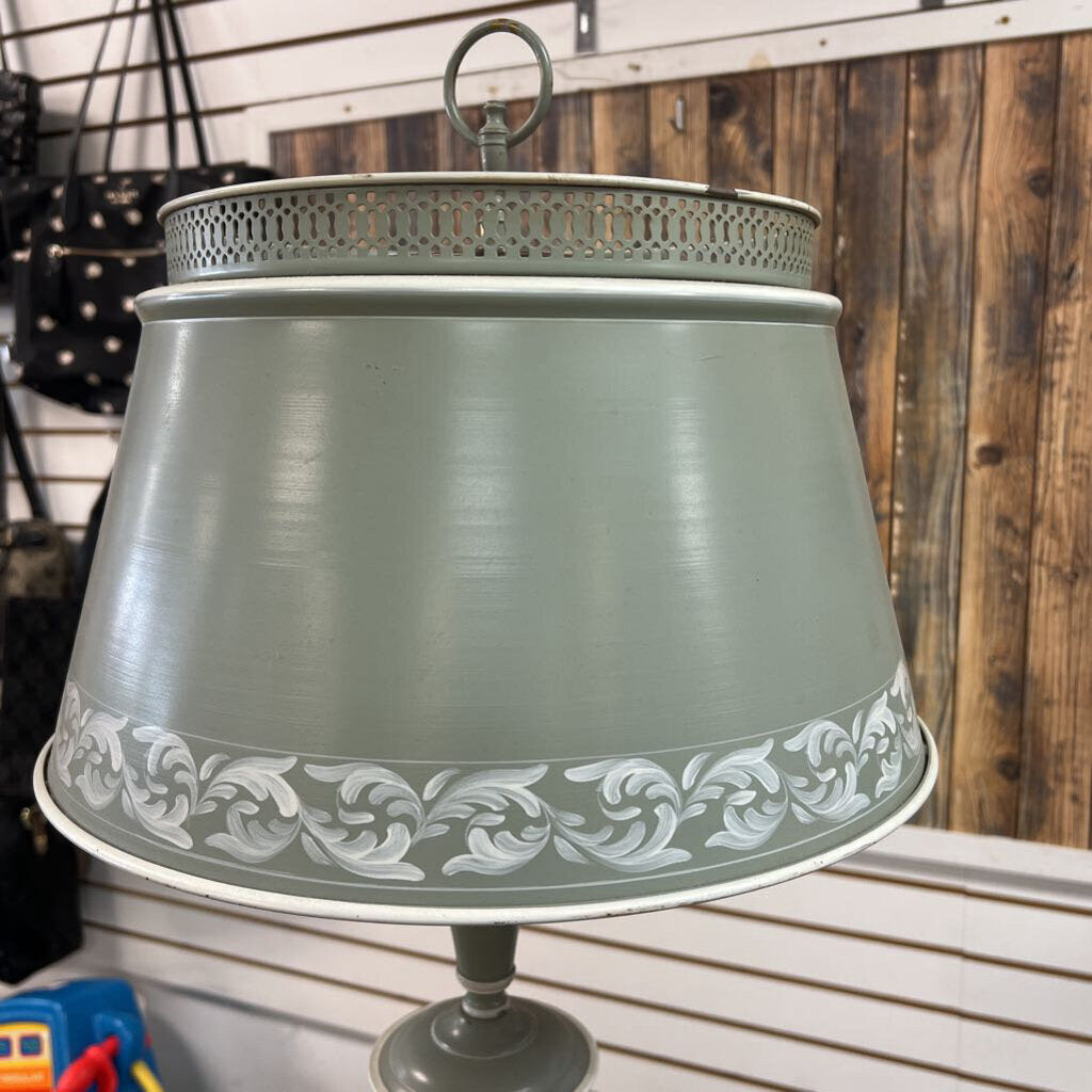 Green Vintage Lamp - NO SHIP - 32x11