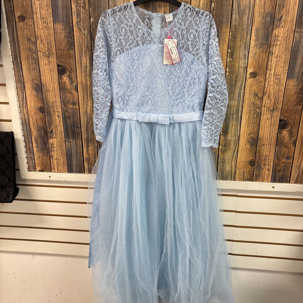 Blue Lace Dress, NWT Girl's XL