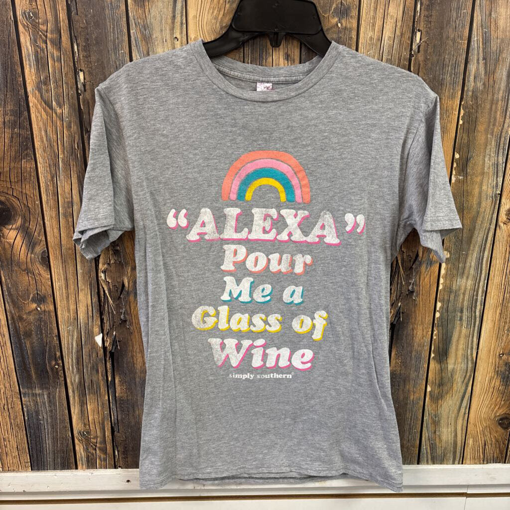 Simply Southern Alexa Tee, Women's S
