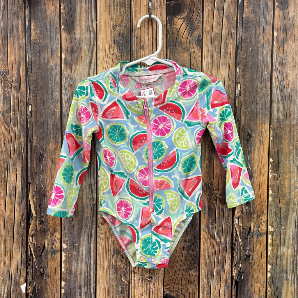 Tommy Bahama Watermelon Bathing Suit, Girl's 18m