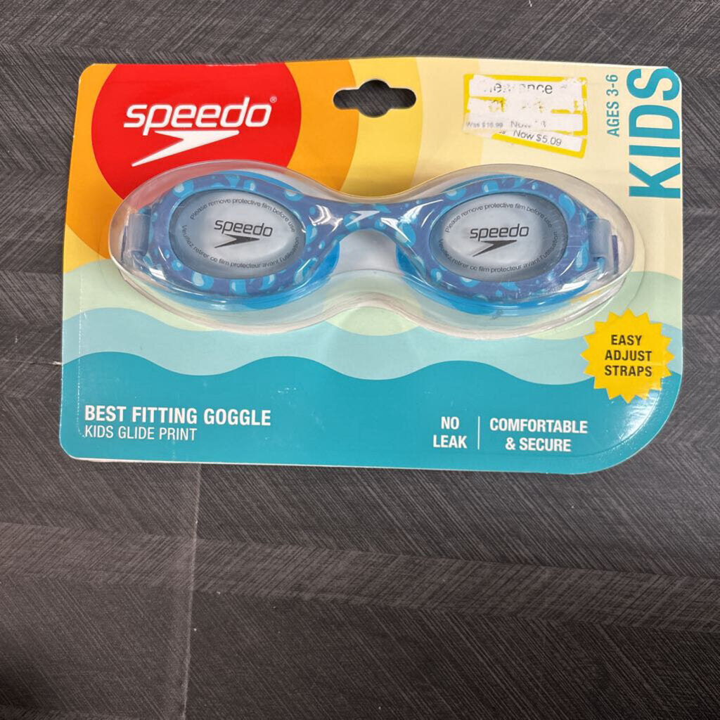 Speedo Goggles, New Kids Age 3-6