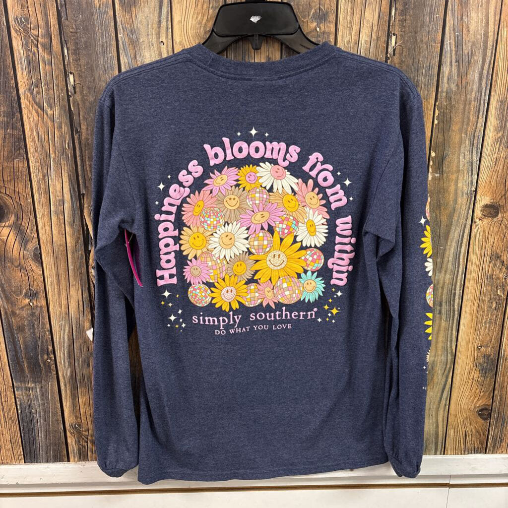 Simply Southern Happiness Top, Womens S