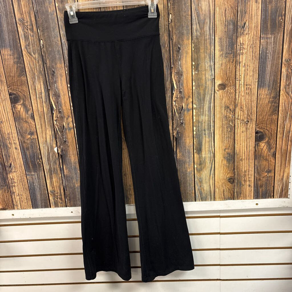 Aeropostale Black Flared Leggings, Womens S