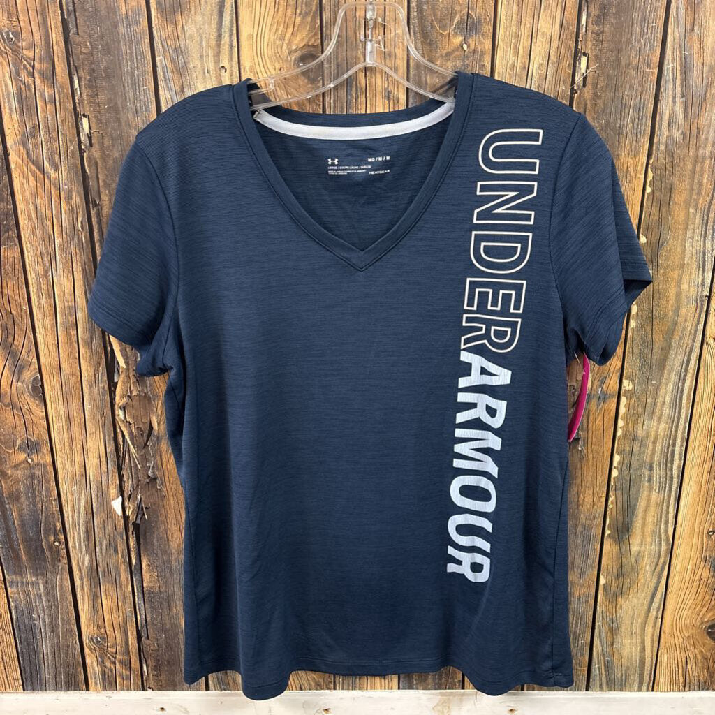 Under Armour Navy V-Neck, Womens M