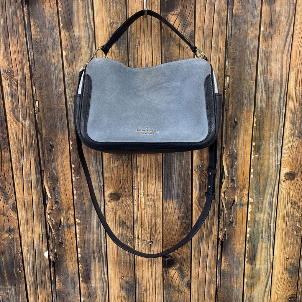 Kate Spade Blue 2 tone purse 12x8in