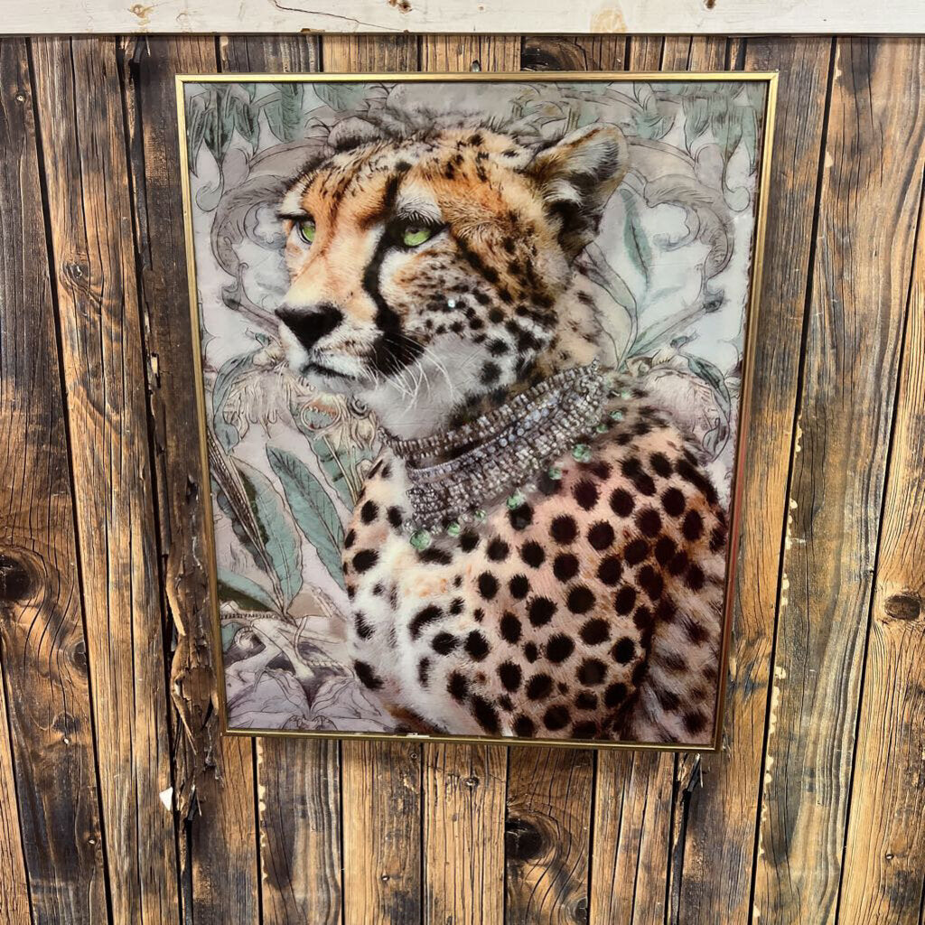 Cheetah Picture- No Shipping 16x20in