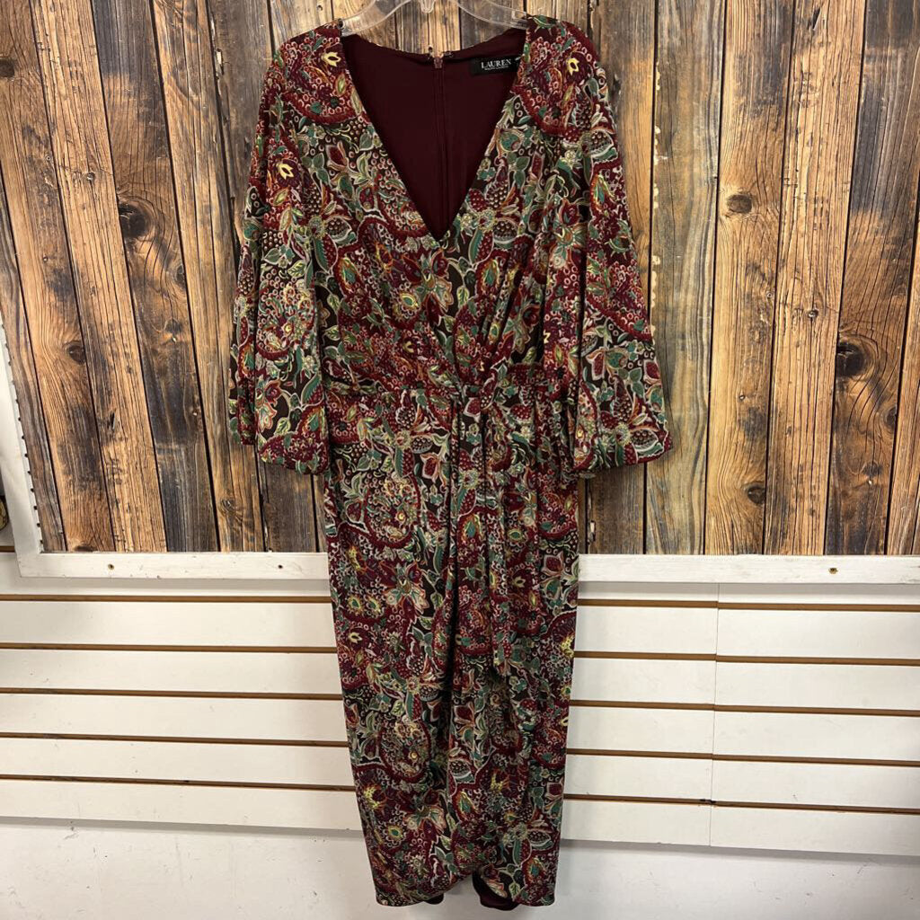 Ralph Lauren Floral Dress, NWT Women's 2