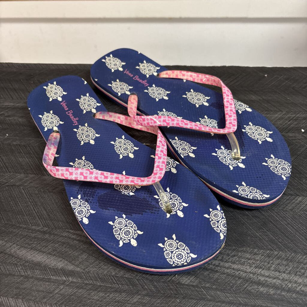Vera Bradley Flip Flops (2), Womens 9/10
