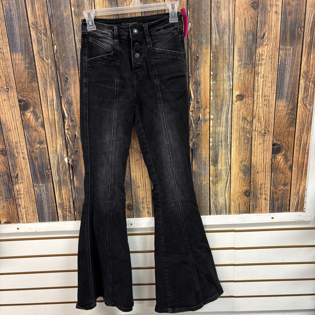Flying Monkey Black Jeans, Women's 24