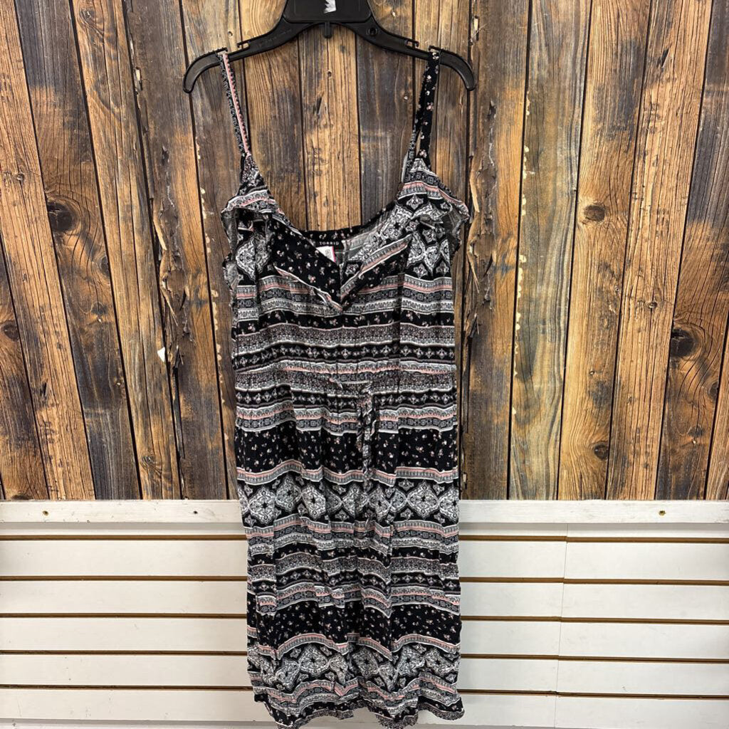 Torrid Black/Pink Dress, Womens 3