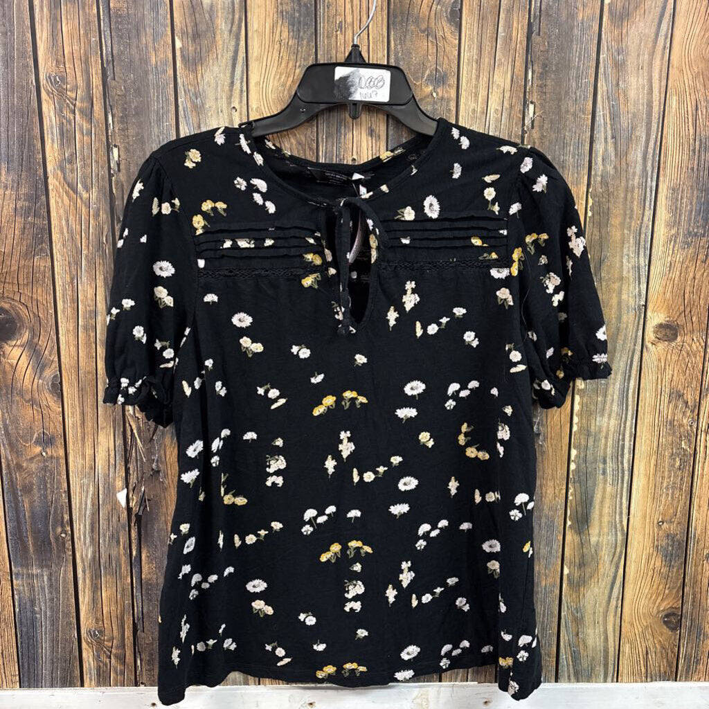 Lucky Brand Floral Top, Women's L