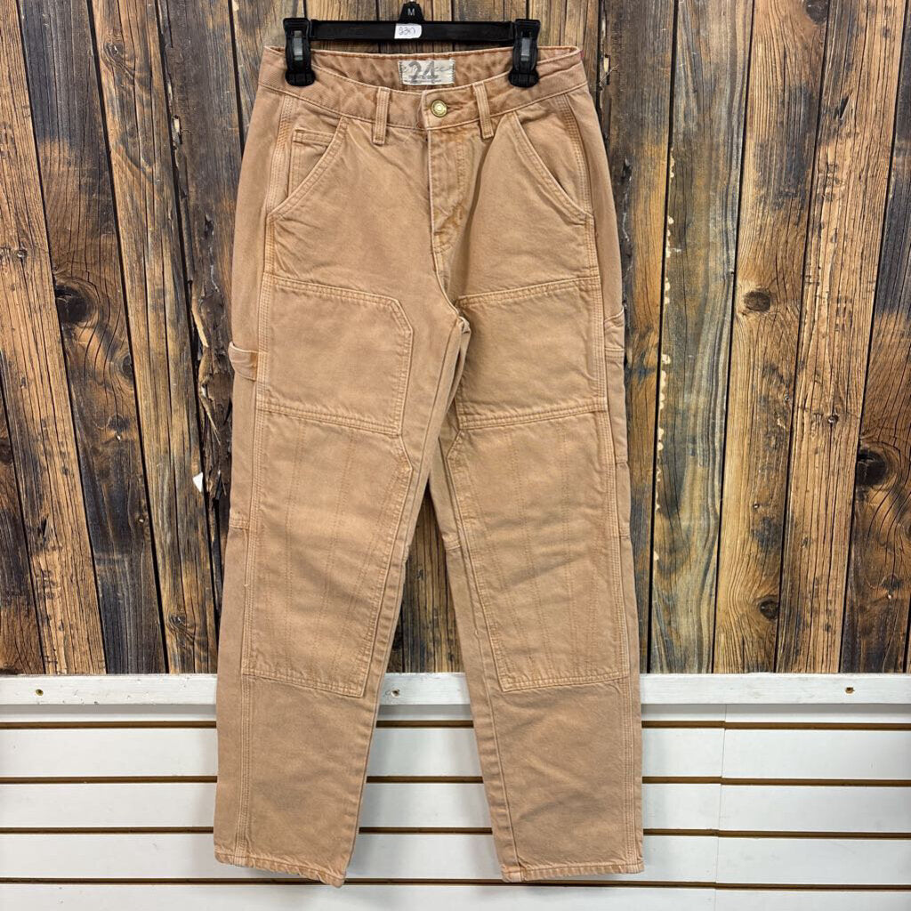 We The Free Orange Pants, Women's 24