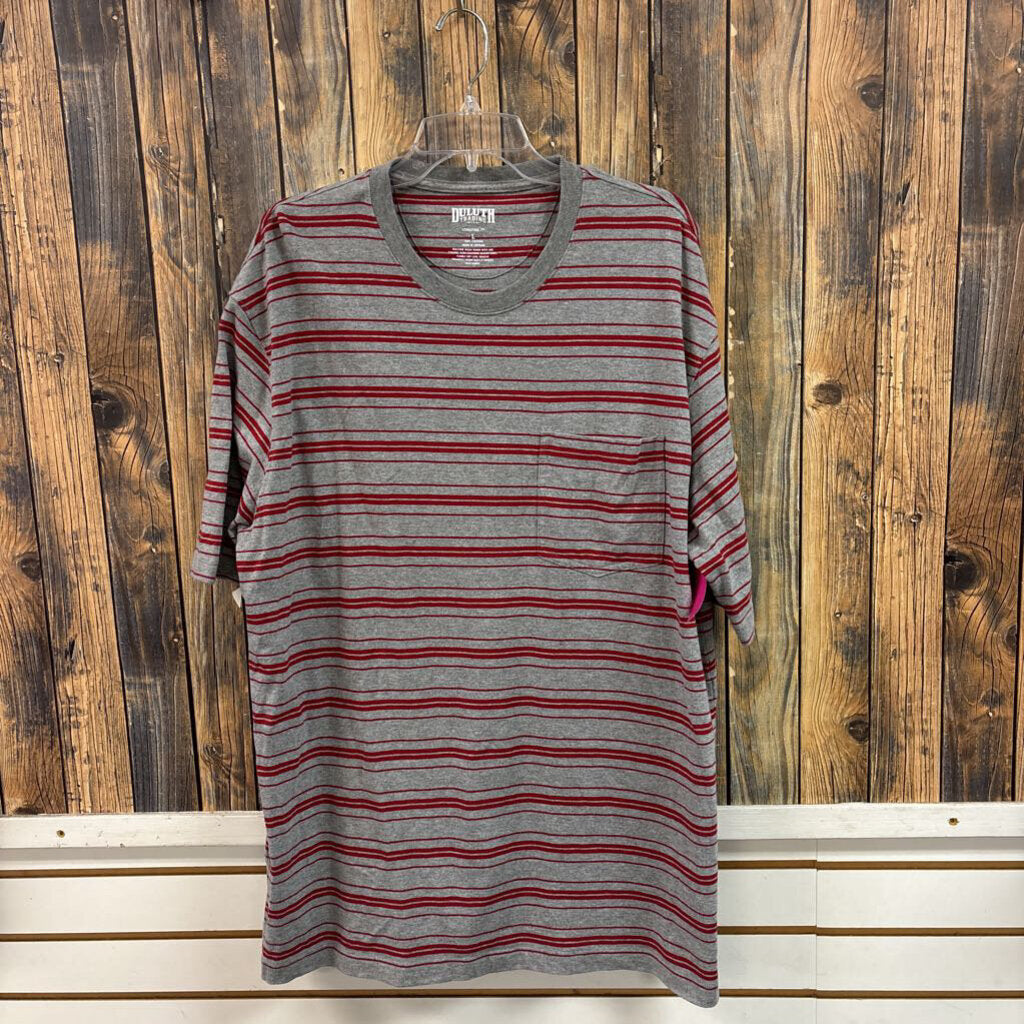 Duluth Trading Co Striped Shirt, Men's L
