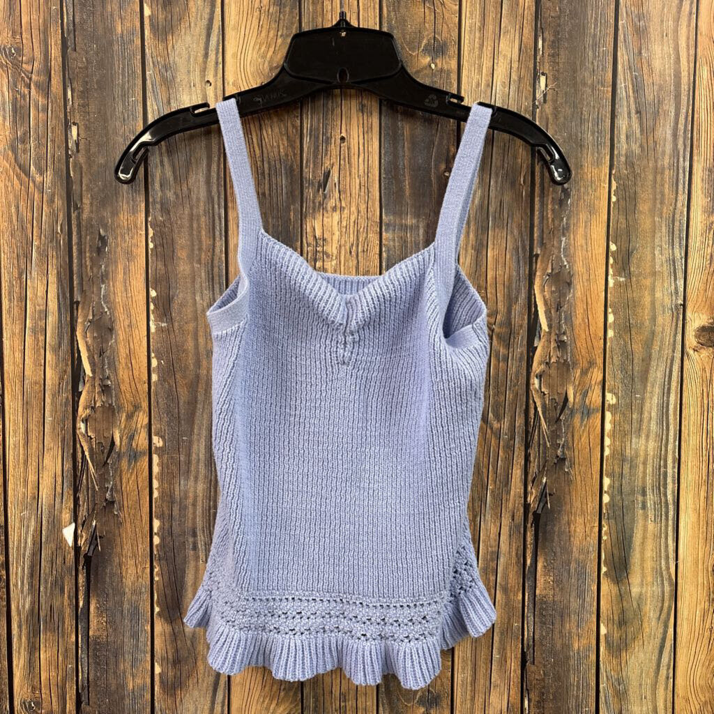 Abercrombie Kids Purple Sweater Tank, Girls 13/14