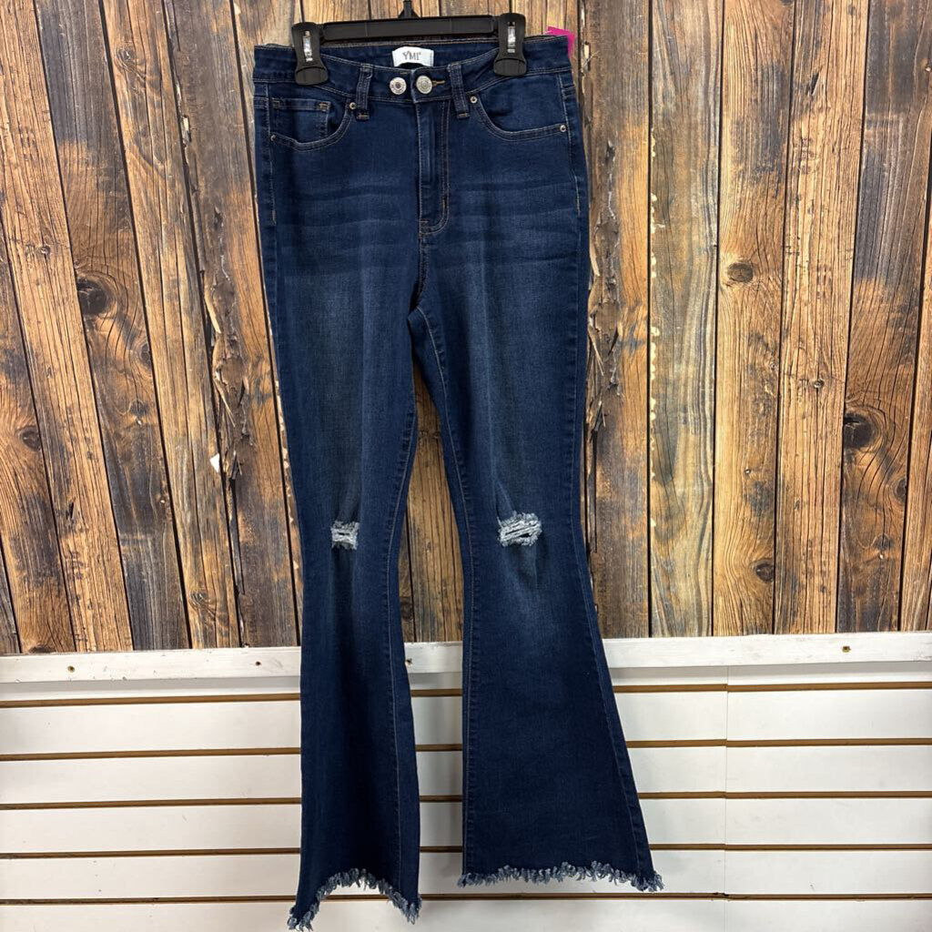 YMI Darkwash Flared Jeans, Women's 5