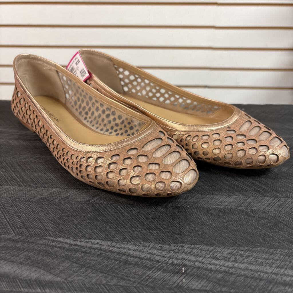 Antonio Melani Gold Shoes, Womens 9