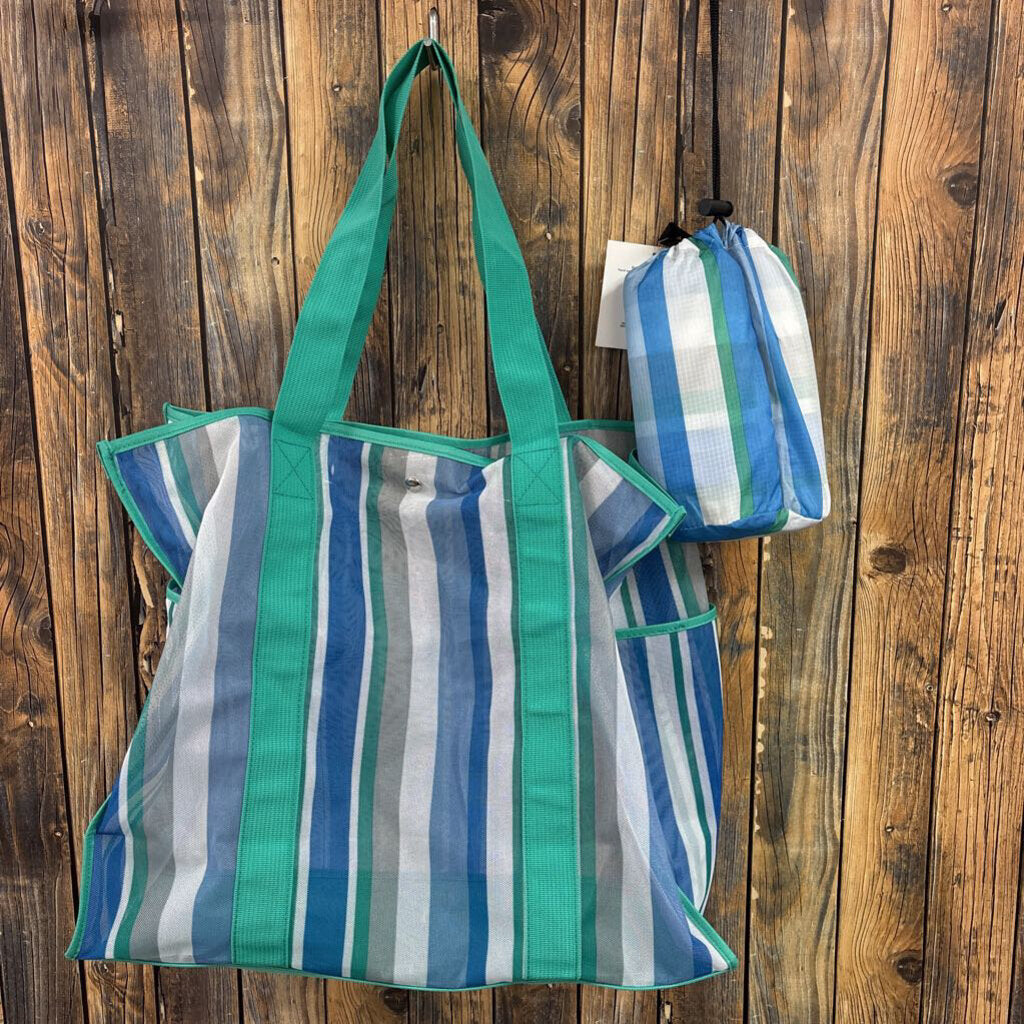 Beach Tote w/ Outdoor Blanket, New