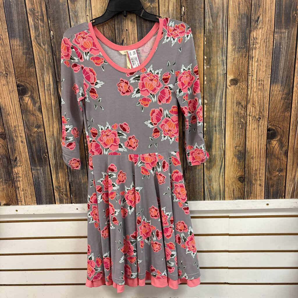 Matilda Jane Grey Floral Dress (1), Womens XS