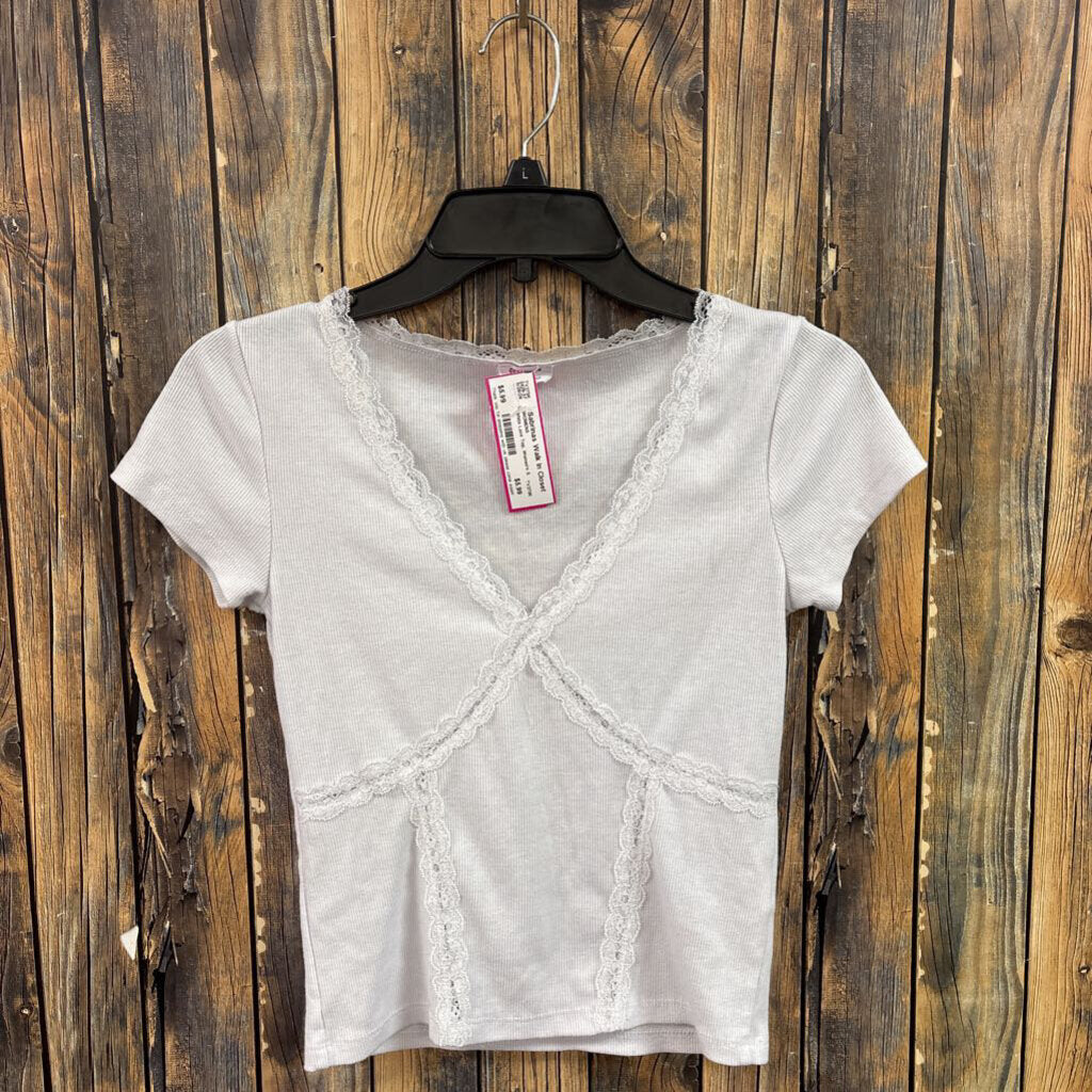 White Lace Top, Women's S