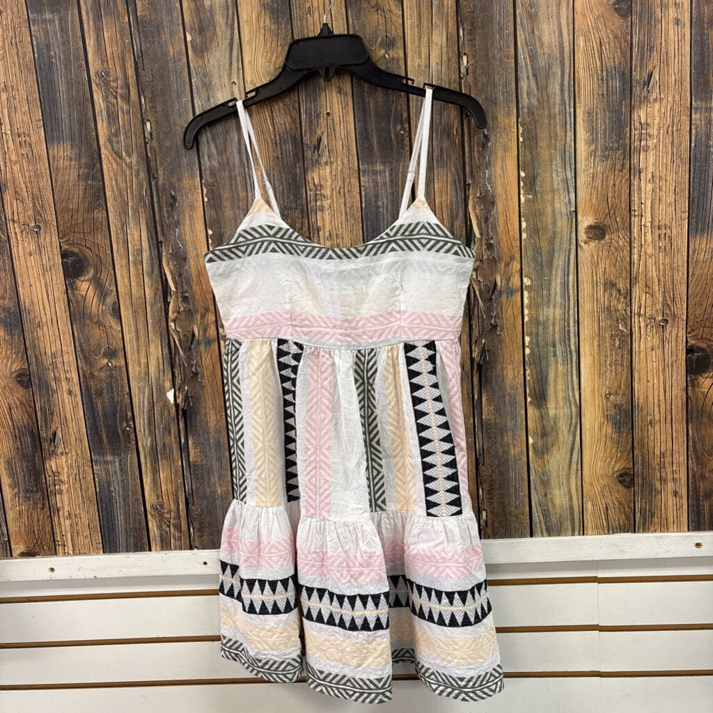 Aztec Colorful Tank Dress, Womens S
