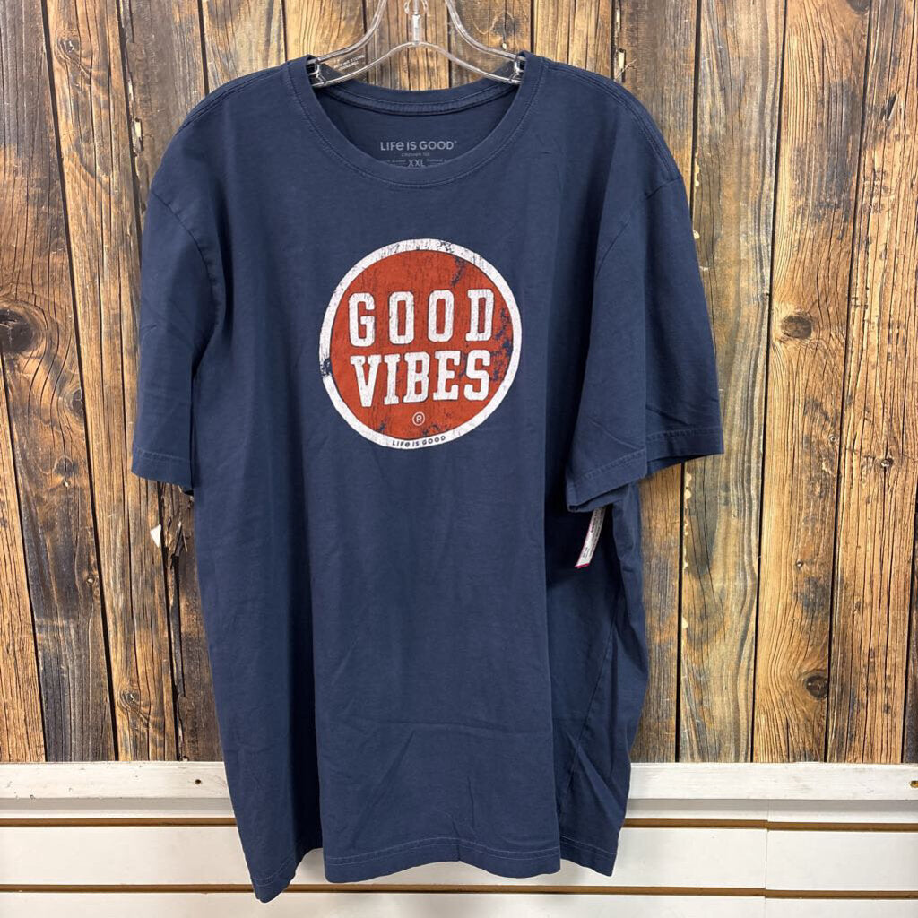 Life is Good Good Vibes, Women's XXL