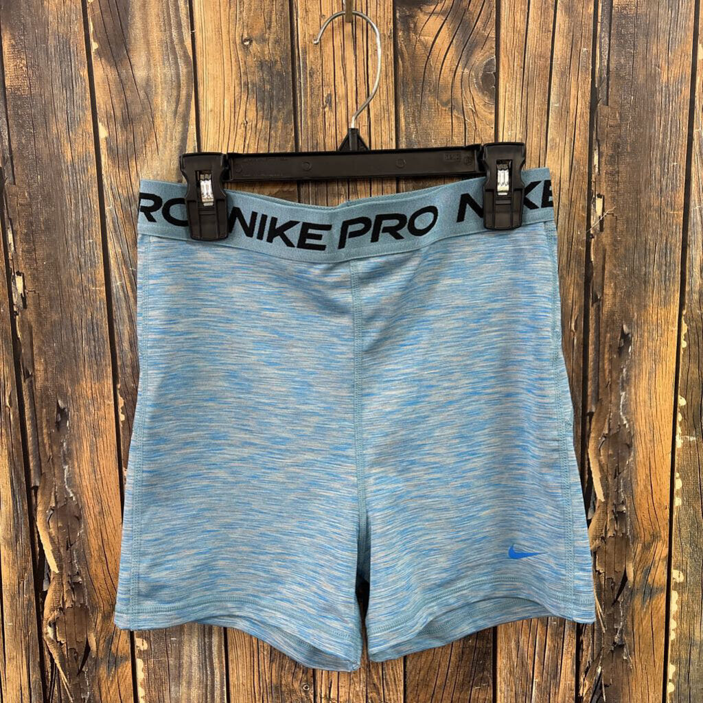 Nike Pro Dri-Fit Blue Shorts, Womens S