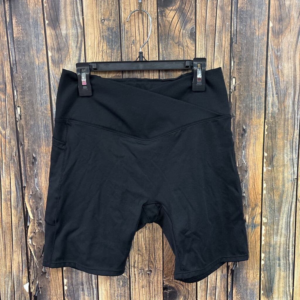 Black Crossover Shorts, Womens L